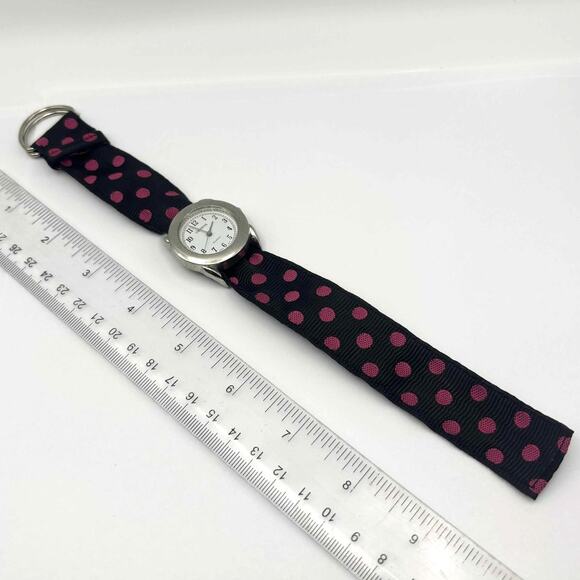 Pink & Black Poke A Dot Watch - Picture 3 of 4